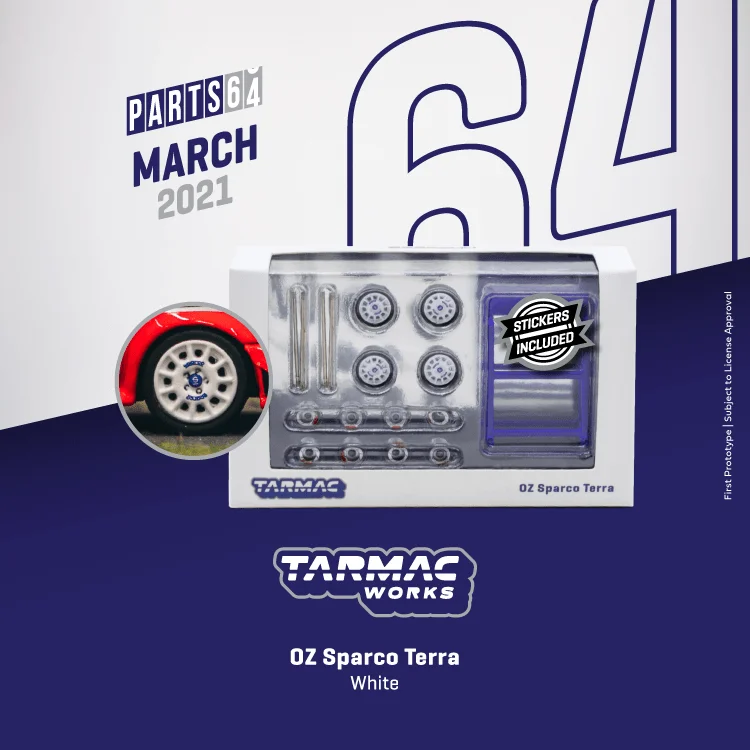 

Tarmac Works 1: 64 OZ Sparco Terra Toolkit Bag Model Car