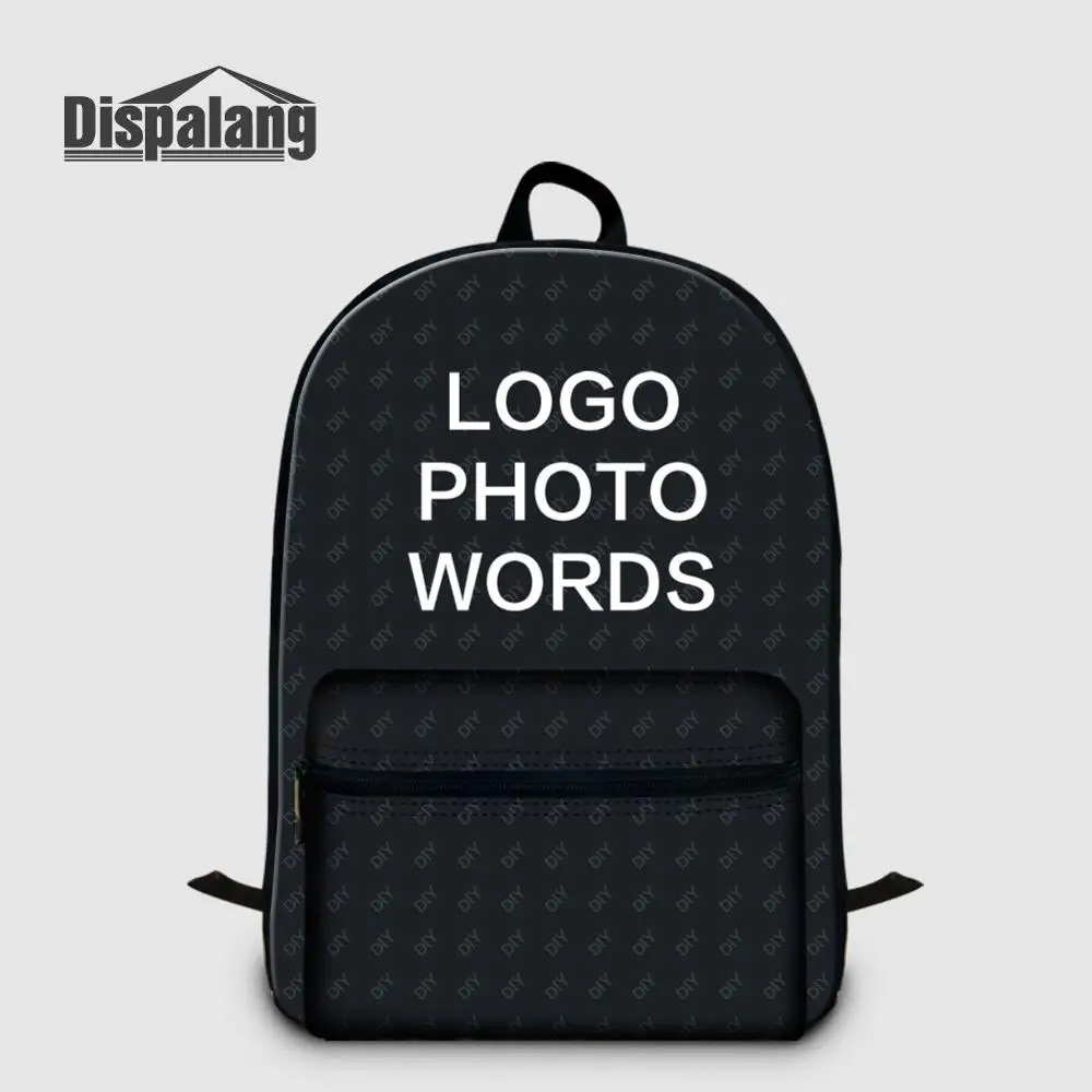 Женский рюкзак для ноутбука Марка Dispalang Большой Вместительный на заказ