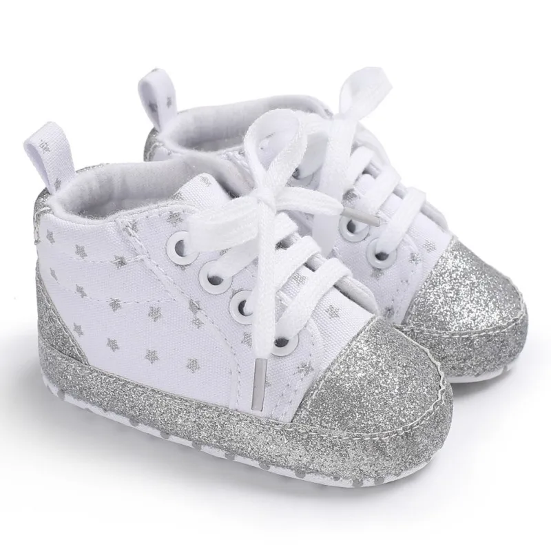 

New Kids Children Shoes Baby Boys Girls Casual Shoes Anti-slip Baby Toddler Shoes First Walkers Walking Lace-Up Shoes