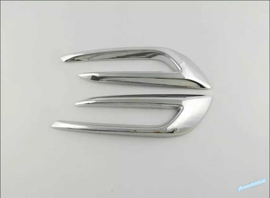 Lapetus ABS хромированные передние Противотуманные фары лампы рамка накладка