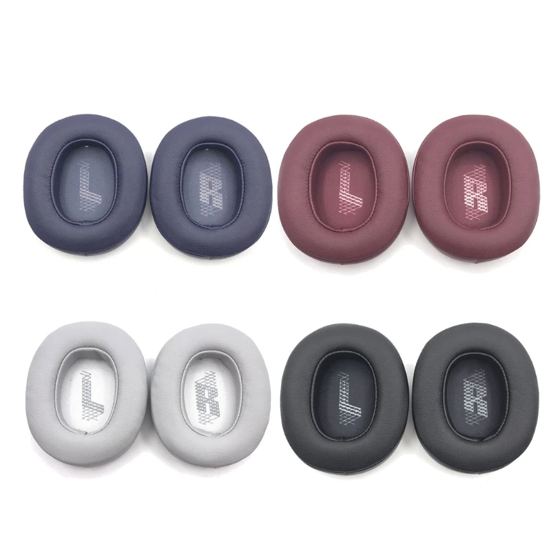 

1 Pair Soft Foam Ear Cushion Wireless Headset Sleeve Sponge Sleeve Earmuffs Durable for J-B-L E50 E55BT Quincy Earpads