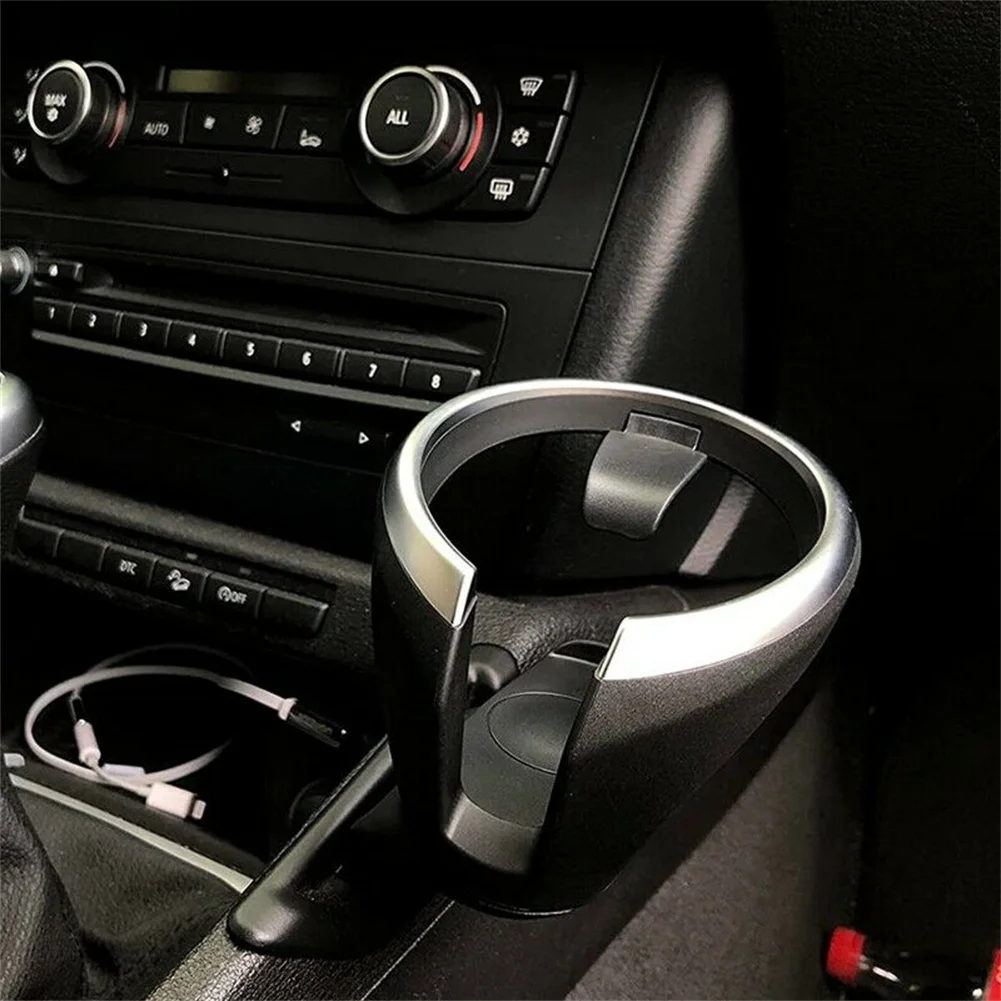 

1pc Removable Front Cup Holder Assembly Drinks Holders For 135i 128i X1 E82 E84 E88 E81 E82 E82e E87 E87N Interior Accessories