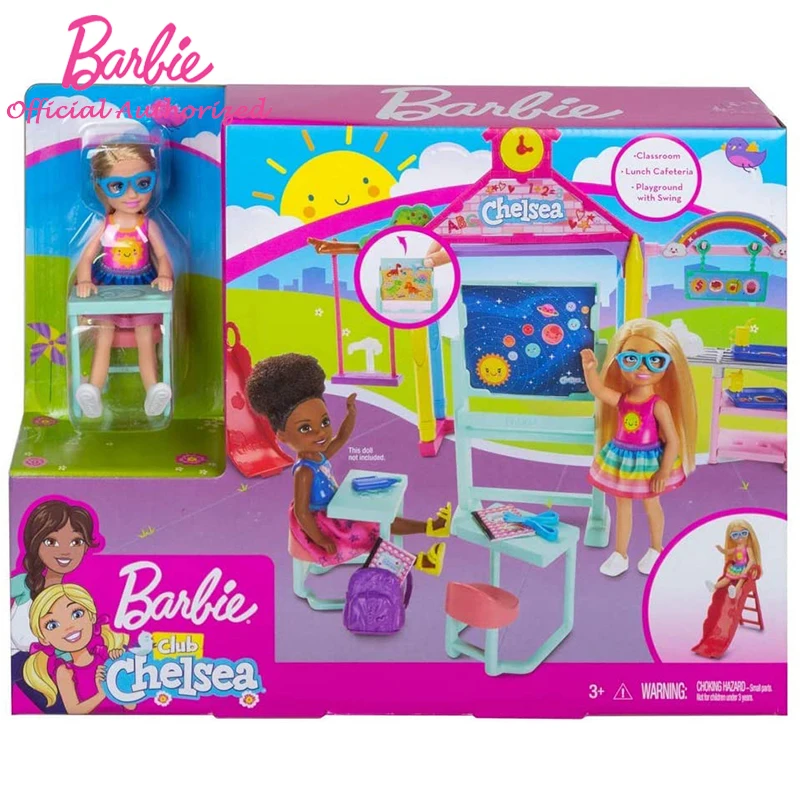 Новинка 2020 игрушки для девочек мини-набор Барби Челси GHV80 аксессуары качели