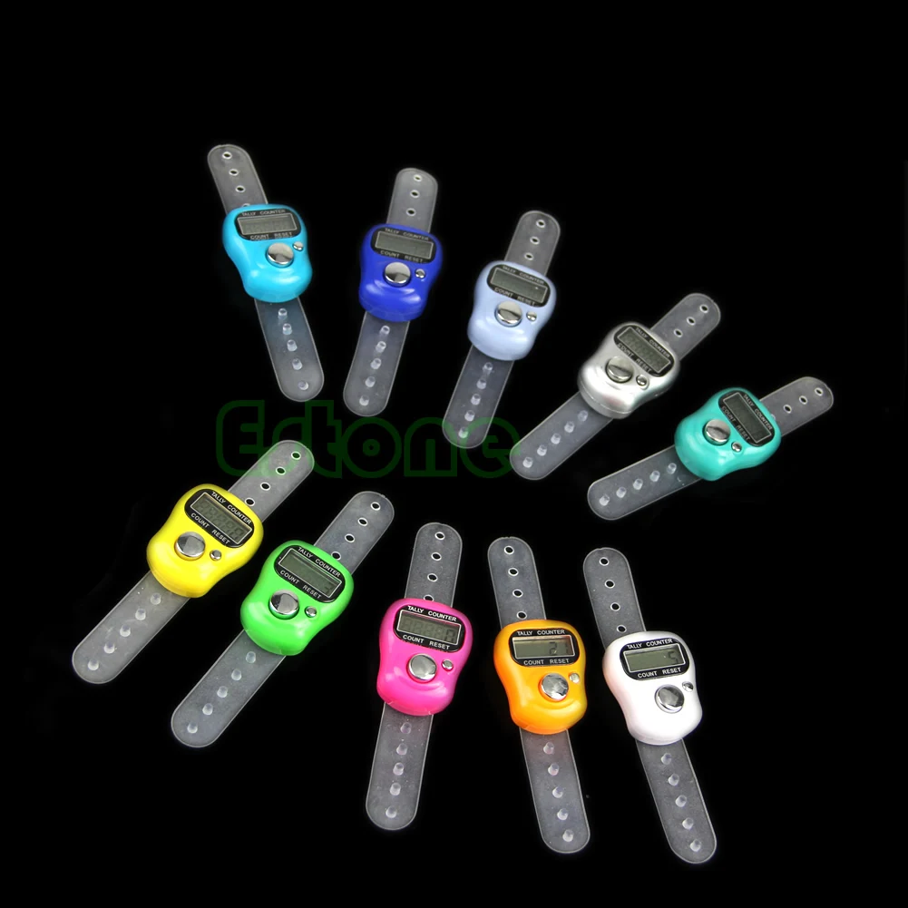 Портативный Горячая стежка маркер и Ряд Счетчик ЖК Электронные Цифры Счетчика