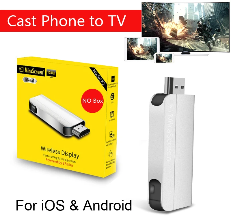Беспроводной Wi Fi видеоадаптер IOS Android HDMI совместимый экран экрана отображения для
