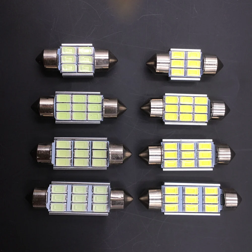 31 мм 36 39 41 C5W C10W 5630 9SMD светодиодная гирлянсветильник CANBUS без ошибок для