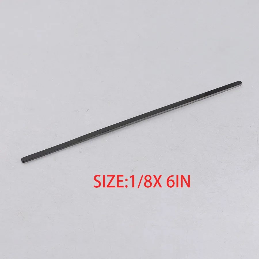 0.125inx6in black Fnixtar DIY C Открытый Браслет-манжета материал зеркальная полировка нержавеющая сталь прямоугольная подвеска-заготовка 1/4*6 дюймов(6x152 мм) 10 шт./лот - Окраска металла: 0.125inx6in black