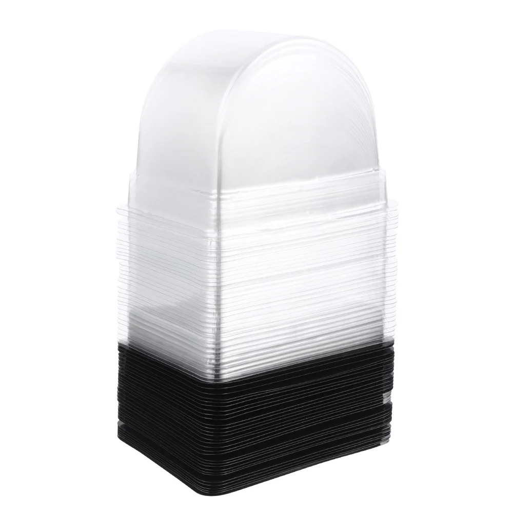 30 шт. многоразовая прочная прозрачная упаковочная коробка блистерная