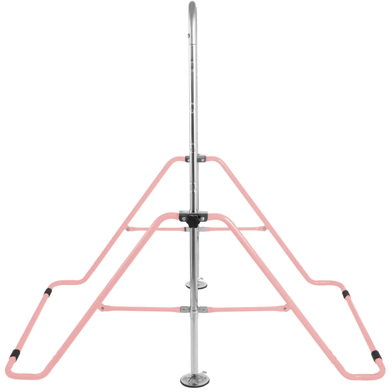 VEVOR Kids Adjustable Gymnastics Horizontal Bar 130LBS Kip Bar Climbing Tower Gym
