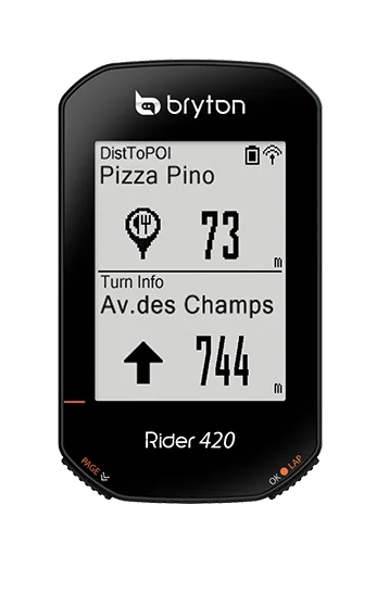 Bryton Rider 320 420 GPS Bike  Computer Global Navigation Satellite System Waterproof IPX7 ANT+  sensors images - 6