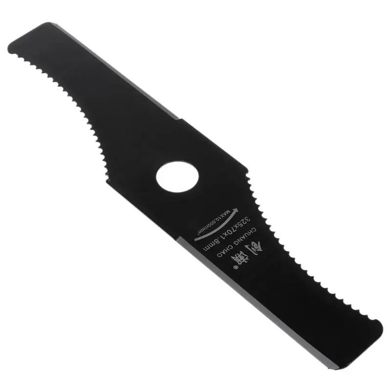 Лезвие из белой стали 2T для стрижки травы сменные детали садового газонокосилки
