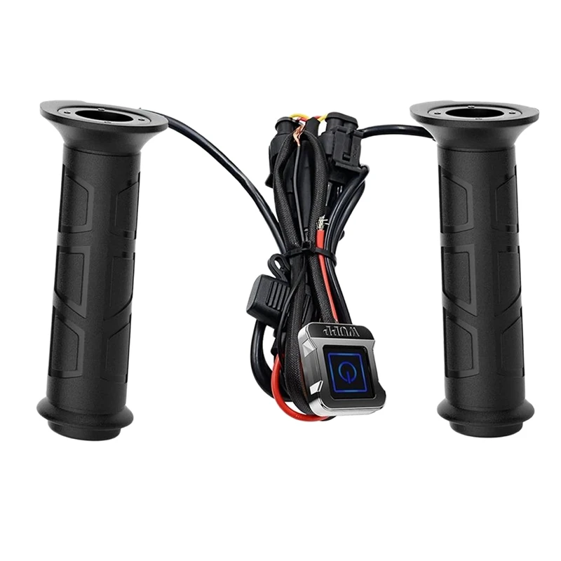 

22mm Motorcycle Heating Handlebar Intelligent Three-Speed Temperature Adjustment Heating Handle for ATV Motorcycles