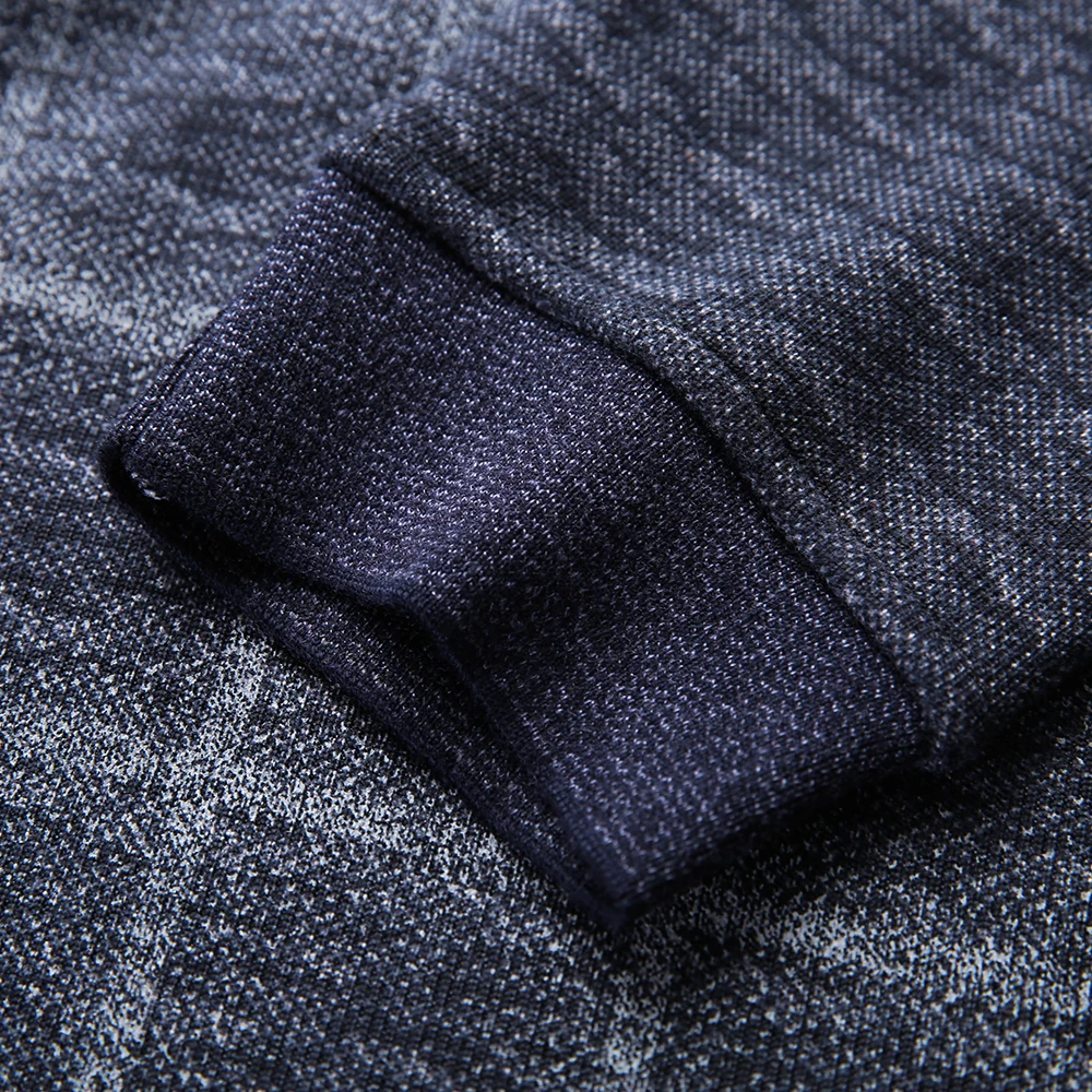 

2021 Winter Thick Polo Tee Shirt Men Casual Fashion Men's Clothing Warm Polos Shirts Mens False Two Slim Poloshirt Tops