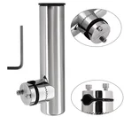 Новая морская фурнитура 316 держатель удочки из нержавеющей стали Стойка для рельсов 19-25 мм аксессуары для рыболовных лодок