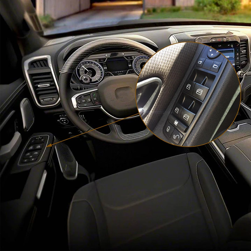Кнопка переключения на окно SPEEDWOW для автомобилей 2009-2012 Dodge Ram 1500 2500 3500 OE # 4602863AB
