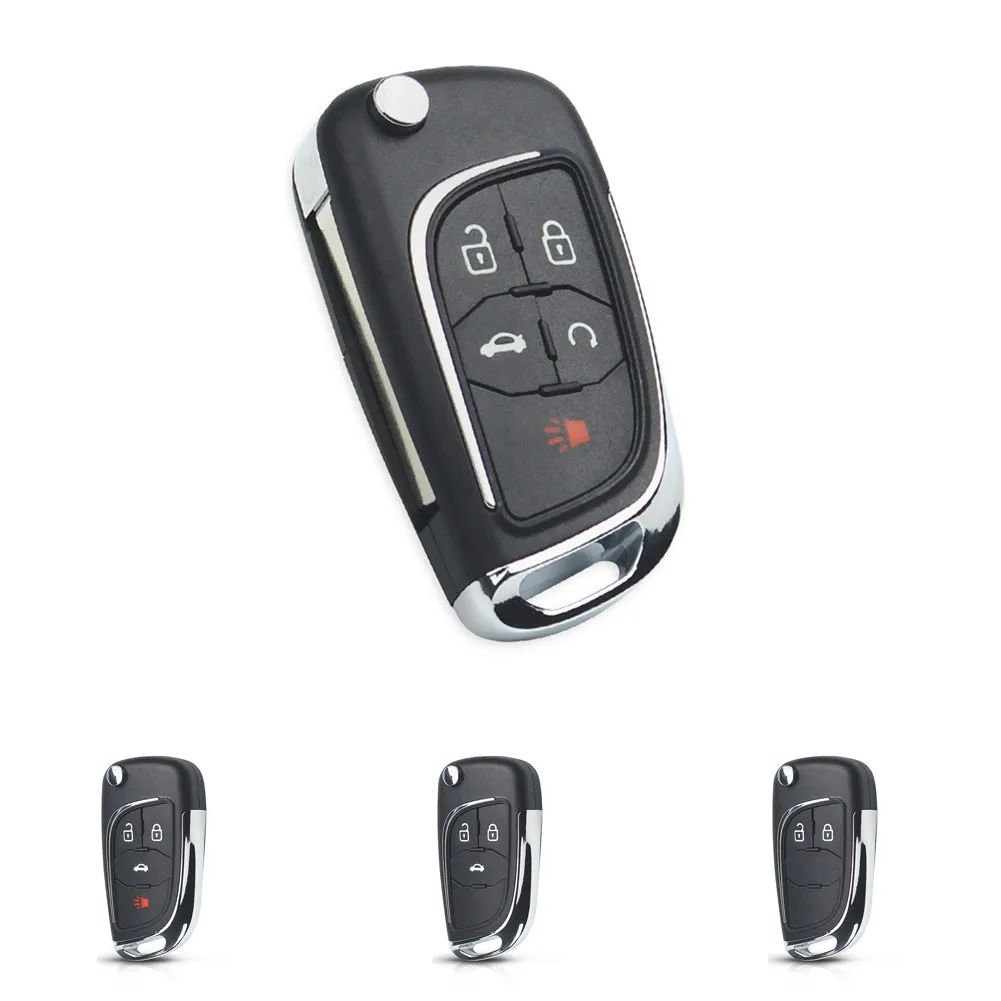 

Car Key Fob Cover Shell Remote 2/3/4/5 Buttons For Buick Auto Car Styling Key Case Car Holder Shell Remote Cover