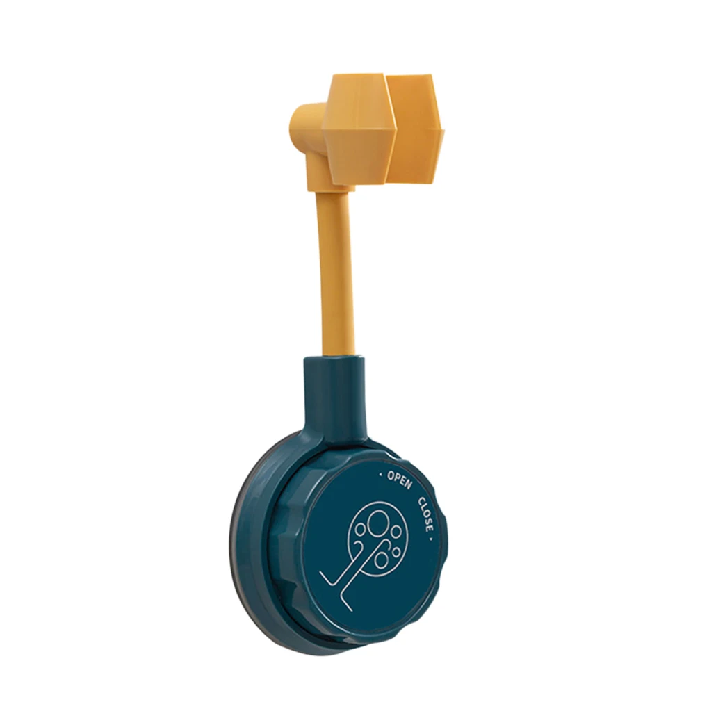 

Suction Cup Shower Head Holder Bathroom Showerhead Bracket Detachable Universal Bath Stand, Navy Blue+Orange