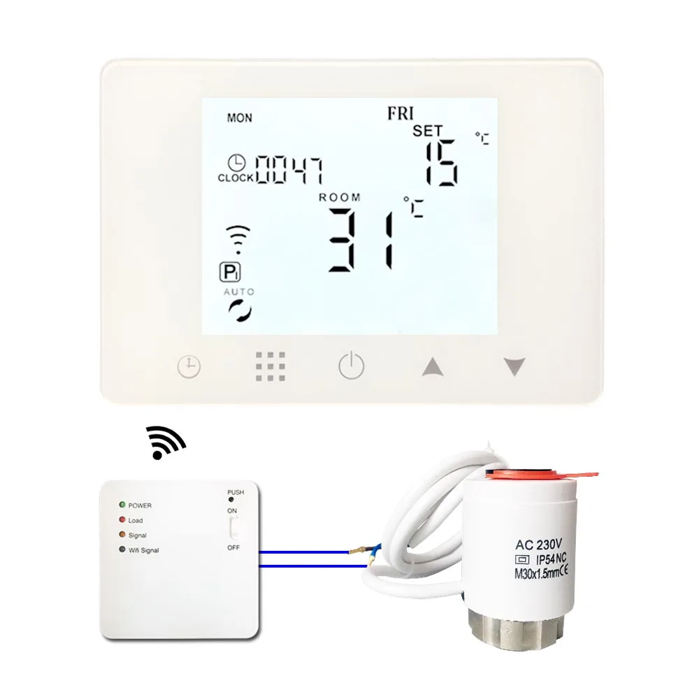 Беспроводной термостат MJZM для газового котла/водонагревателя умный Wi Fi