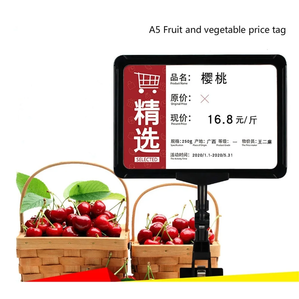 Механический зажим Pop рекламный постер стенд держатель стойка A5 рамка ценник