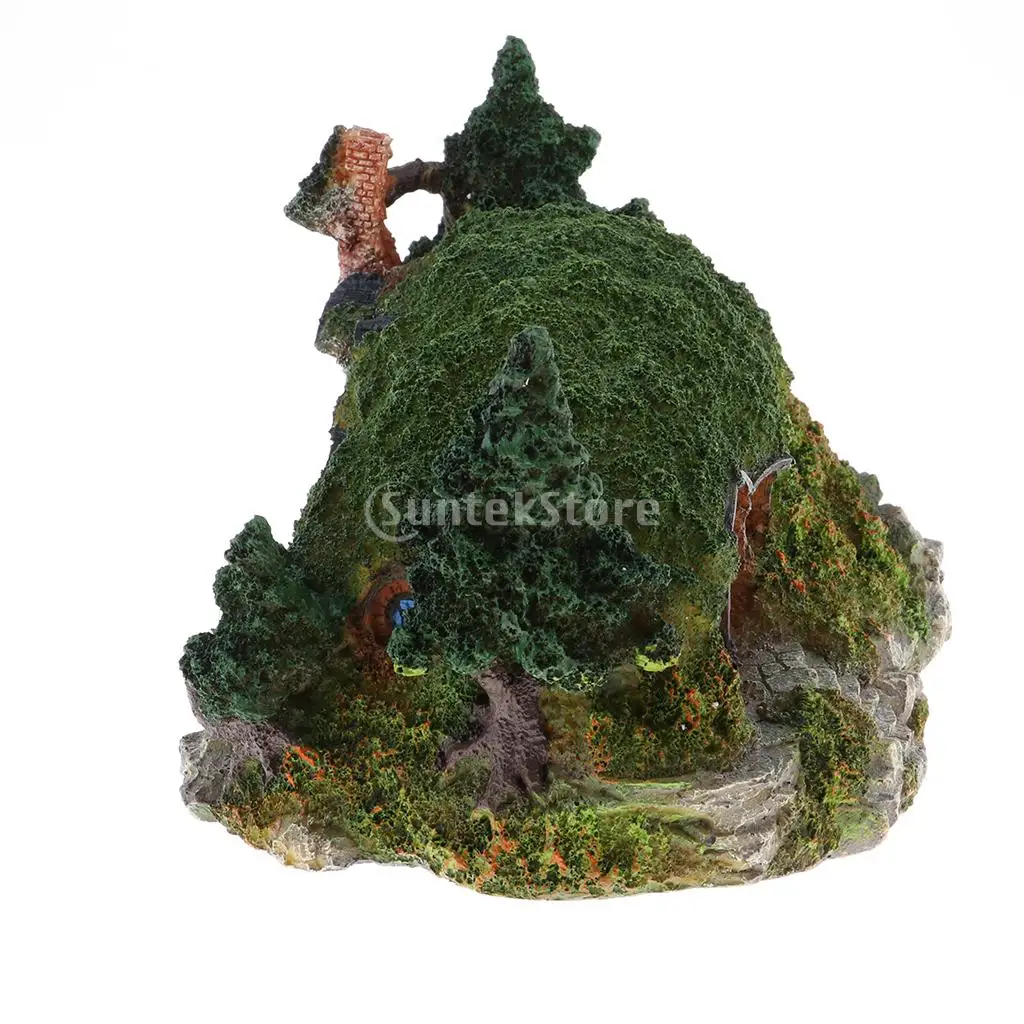 

Aquarium Castle Resin Fishbowl Cave Landscape Decoration Ornament Accessories