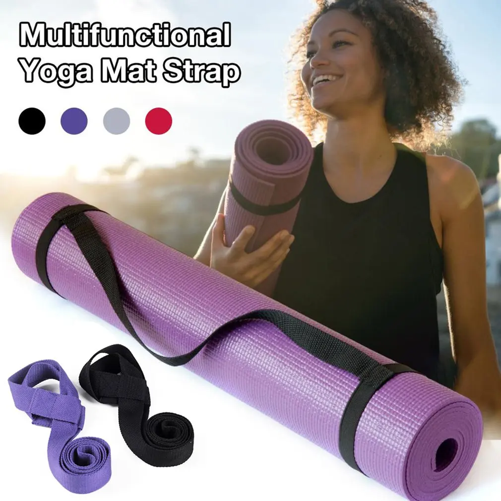 

Yoga Mat Strap Carrying Sling Durable Cotton Fitness Yoga Mat Binding Belt Tie