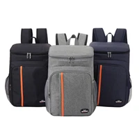 new 18l large capacity cool warm insulated bag leak proof school backpack picnic bag oxford storage bag mens backpack