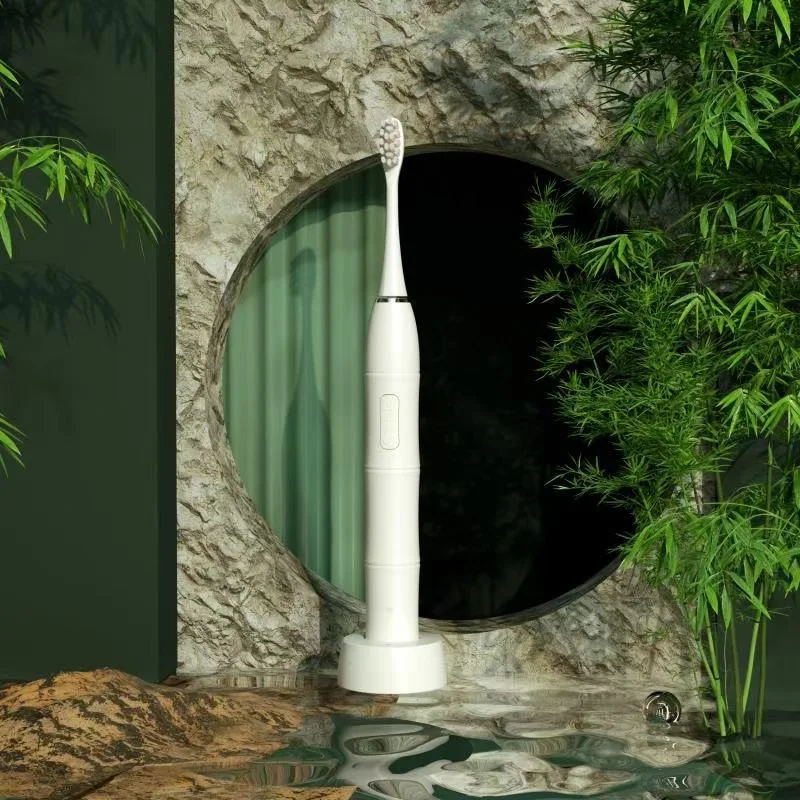 

[Низкая цена] Новая электрическая зубная щетка/двойные клавиши/15 режимов/IPX8 водонепроницаемая/взрослая/белая