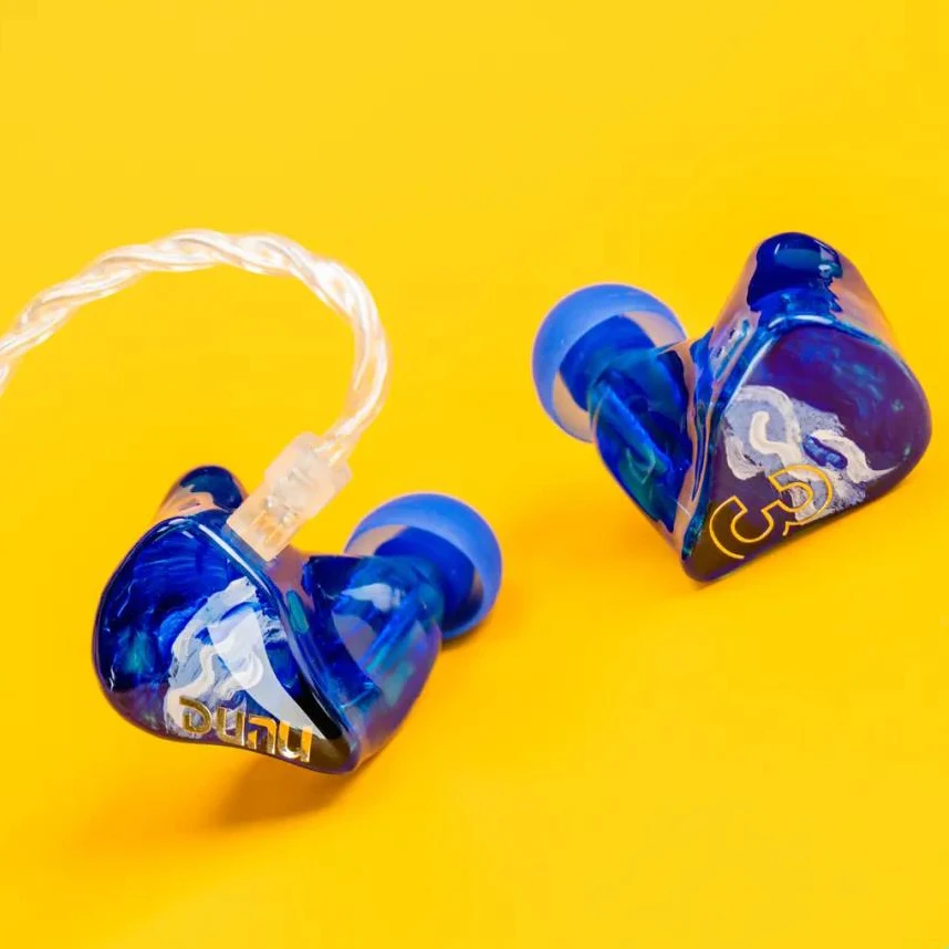 DUNU Studio SA3 In ear монитор наушники Knowles 3BA тройной динамик 2 полосная кроссовер 2Pin 0 78 мм