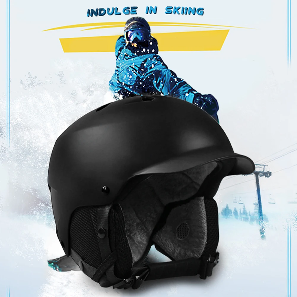 

Unisex Protective Outdoor Sports Integrally Molded Winter Snowboard Cycling Adjustable EPS Skiing Helmet Portable Riding Safety