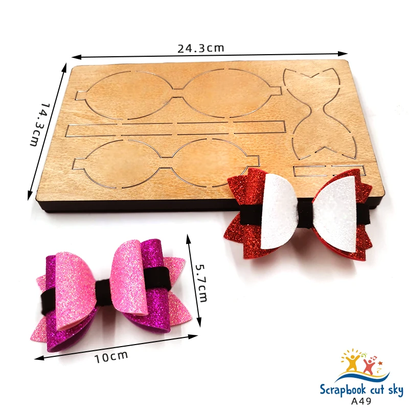 

Длинных композитных луков высечки Деревянный Умирает скрап-подходит для большинства машин