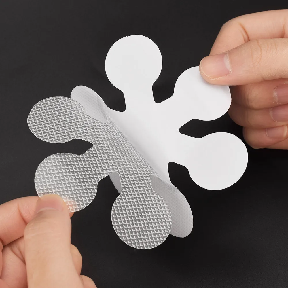 Практичные Нескользящие наклейки для ванной 8 шт. креативные в форме снежинки