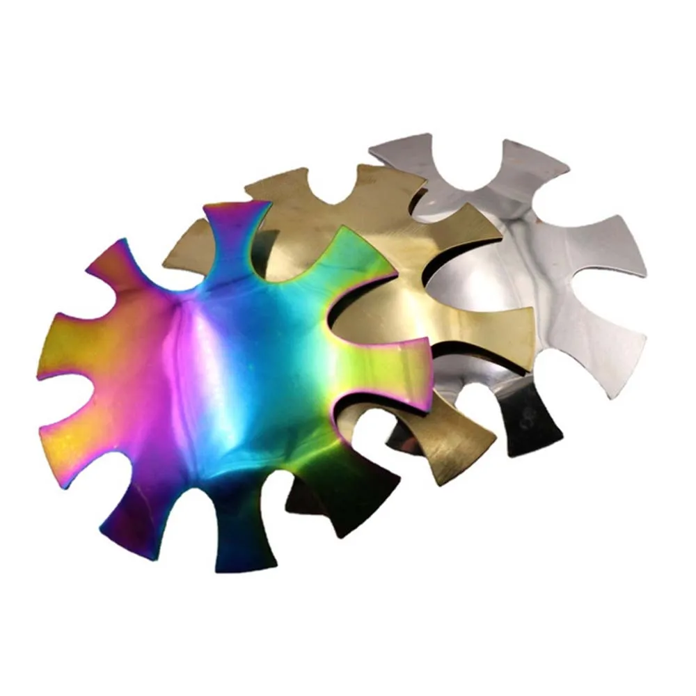 

French Trimmer Acrylic Gel Cutter Nail Cutter Plate French Manicure Style V-Shape Stainless Steel Nail Art Edge Trimmer