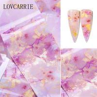1 roll nail foils marble series nail art transfer stickers 4120cm nail decal slide accessories for manicure nailart decorations