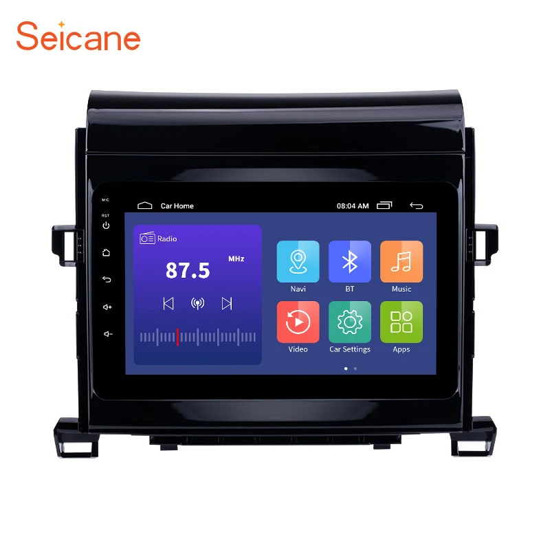 Автомагнитола Seicane 2 din Android 10 мультимедийный плеер для Toyota ALPHARD/Vellfire ANH20 2009 2013 2014 GPS