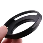 Тонкий новые металлические вентилируемые линзы 39 мм40,543464952 мм Тонкий широкоугольный капота Крышка с резьбой для Leica M LM объектив черный