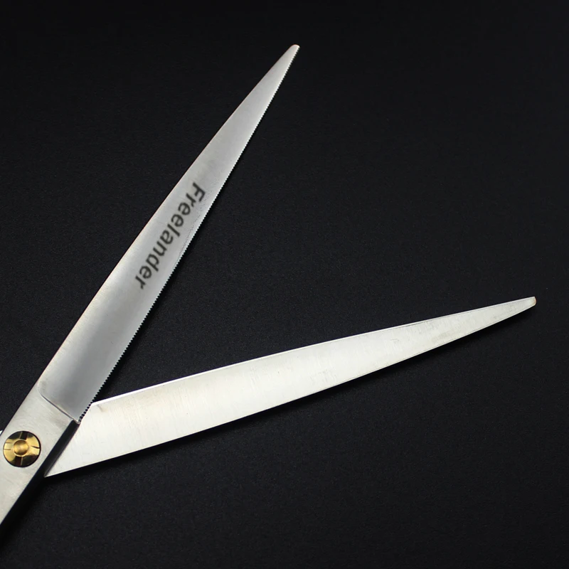 

7.5inch dog professional pet grooming scissors animal hair Cutting Scissors Silver high quality