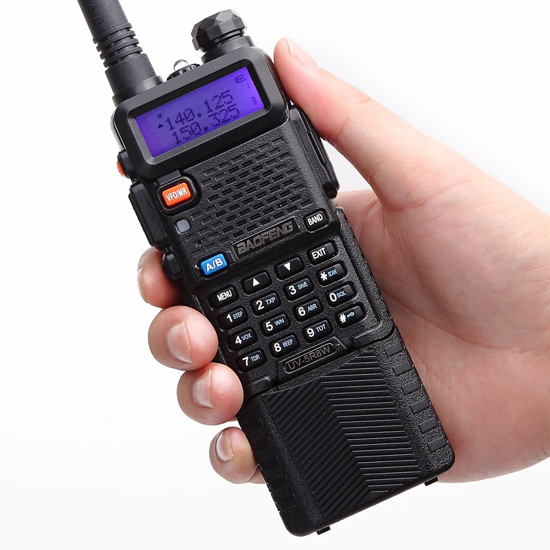 Рация BaoFeng UV 5R трехдиапазонная 8 Вт Вт/4 Вт/1 VHF/UHF 2 шт. аккумулятор 3800 мАч|Рации| |