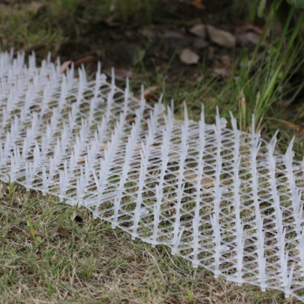 

30cmx2m Household Garden Prickle Strip Anti Cat Repellent Deterrent Spike Mat mat is also can be cut into multiple small pieces