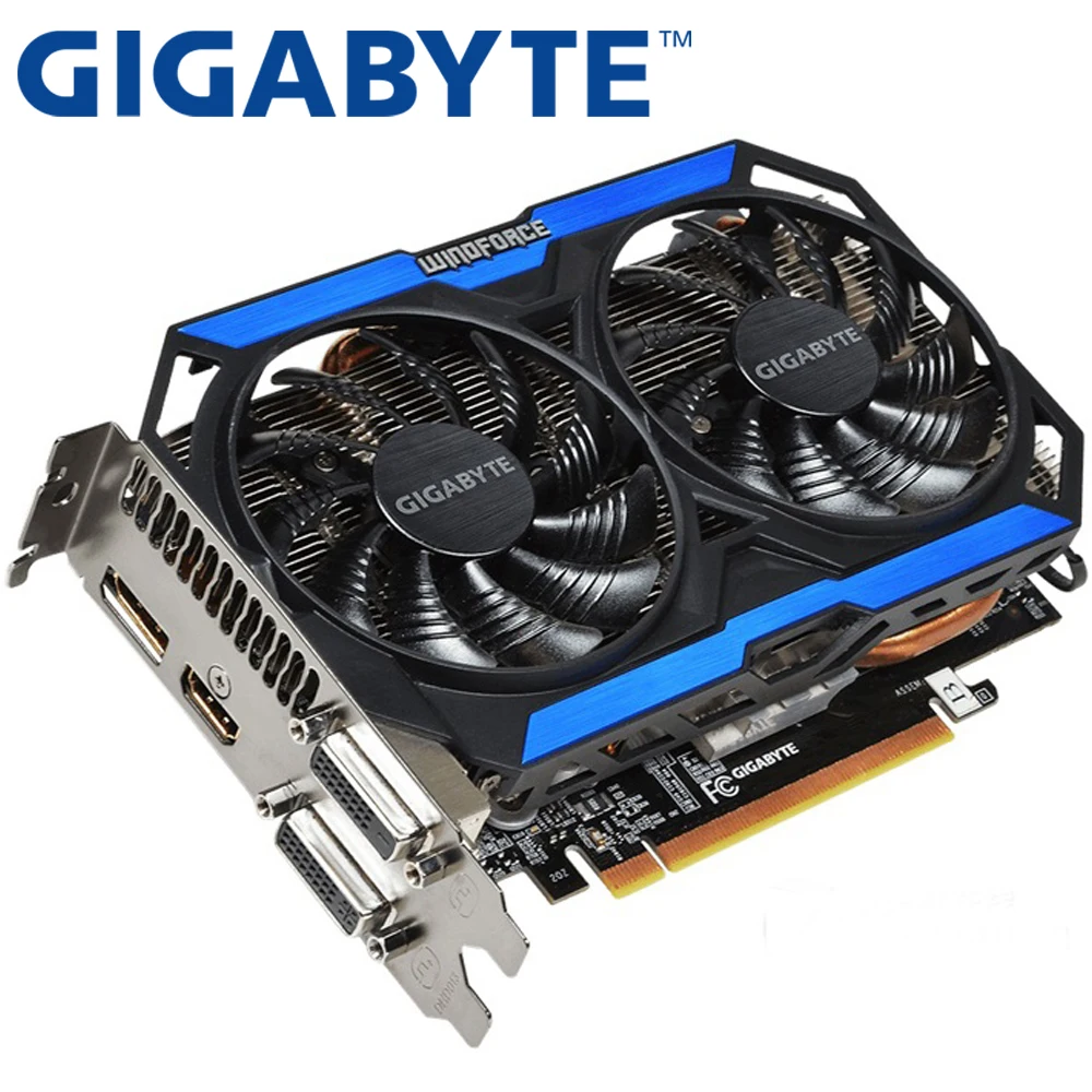 

GIGABYTE Used Video Card Original GTX 960 4GB 128Bit GDDR5 Graphics Cards for nVIDIA VGA Cards Geforce GTX960 Hdmi Dvi game