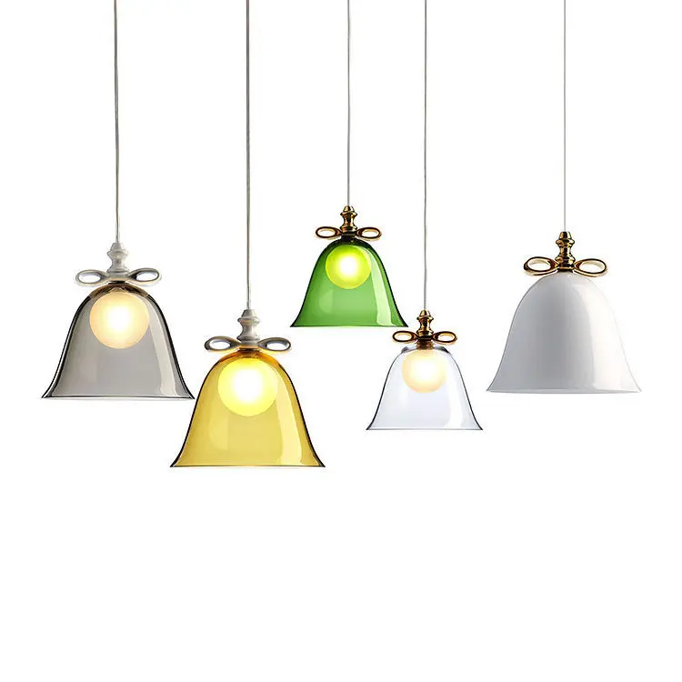 Скандинавский современный стеклянный подвесной светильник в стиле постмодерн