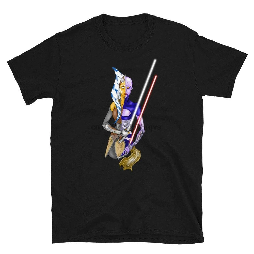 Футболка унисекс Ahsoka Tano X Asajj Ventress|Мужские футболки| |