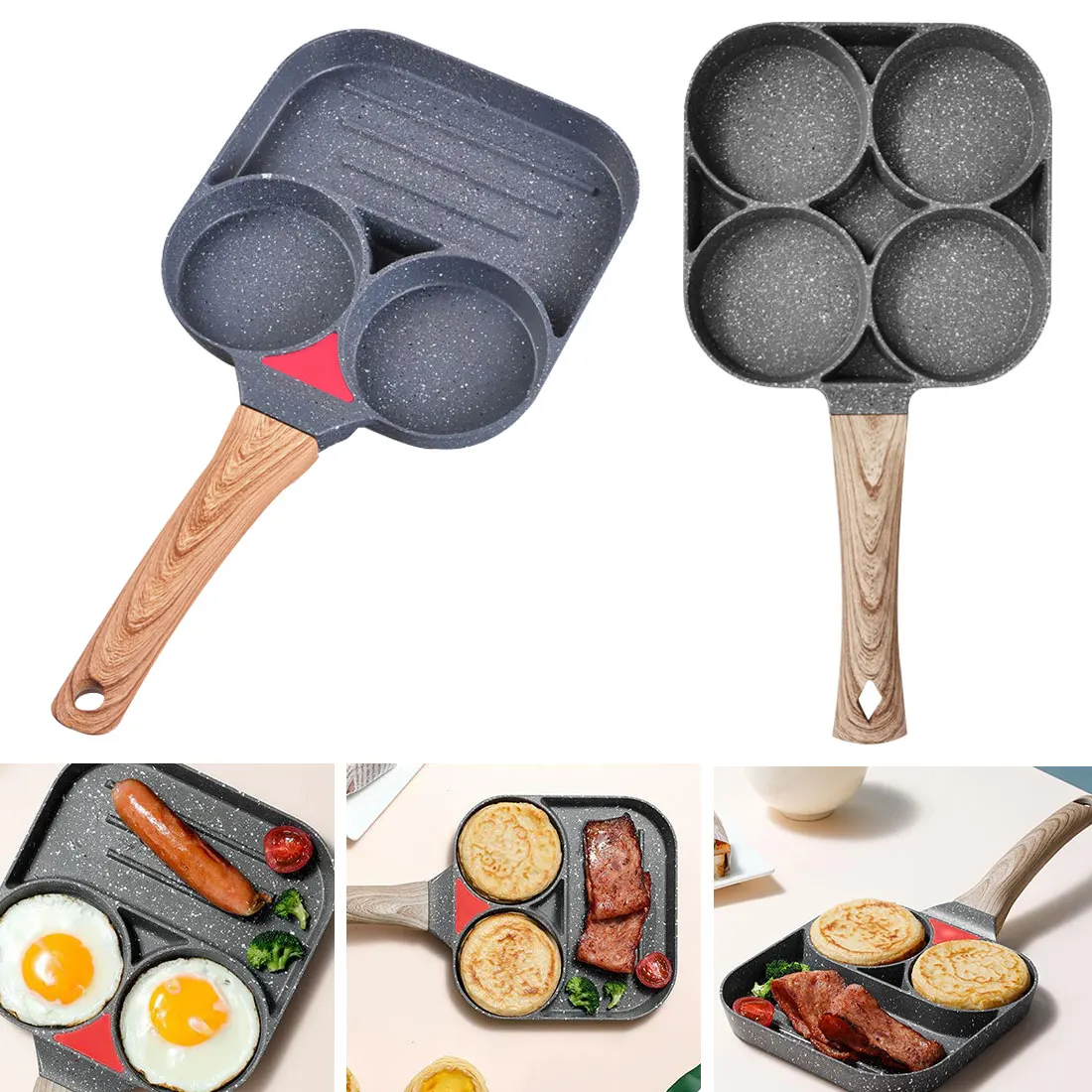 4 /3 отверстия-палка жареными гамбургеров ham машина для приготовления Блинов с