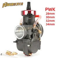 universal motorcycle carburetor pwk 28 30 32 34mm for 150 400cc modify off road racing scooter utv atv with power jets