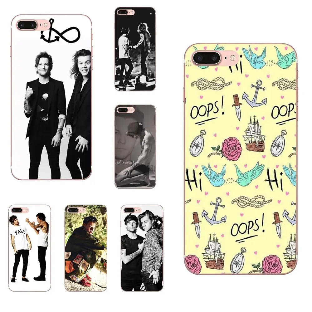 Harry Styles One Direction Larry Stylinson для samsung Galaxy Note 5 8 9 S3 S4 S5 S6 S7 S8 S9 S10 mini Edge Plus Lite