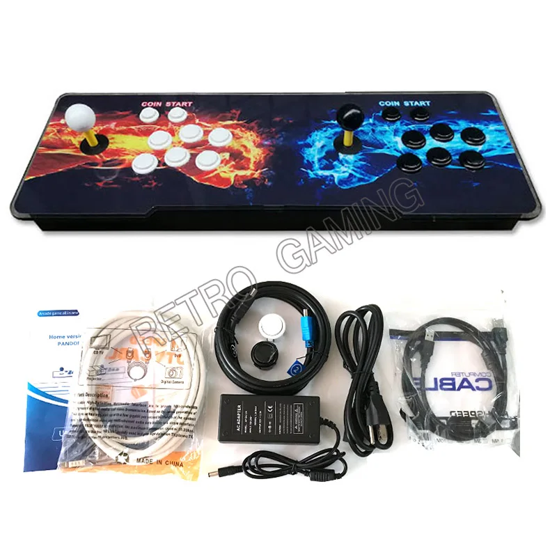 

Children's Gift New design 3D Pandora 7 2323/2650 in 1 Arcade Game LED Console 2 players Support HDMI/VGA Output to home TV