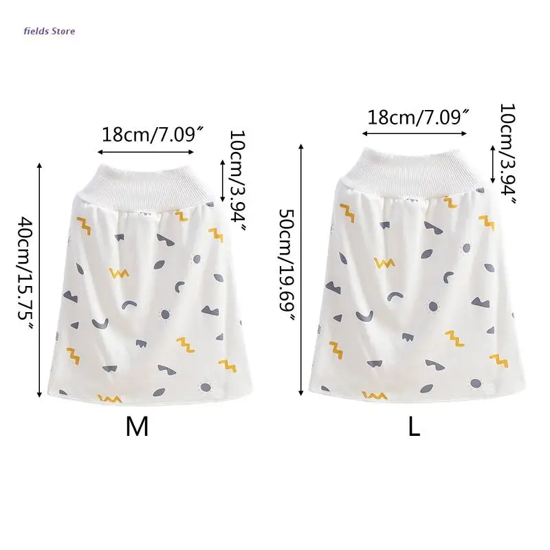 

2 in 1 Comfy Infants Baby Diaper Skirt Waterproof Absorbent Washable Shorts Toddler Potty Training Nappy Pants Kids Gifts