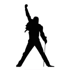 Модные декоративные наклейки, Freddie Mercury, виниловые наклейки, наклейки на окна автомобиля, богемная Рапсодия, королева