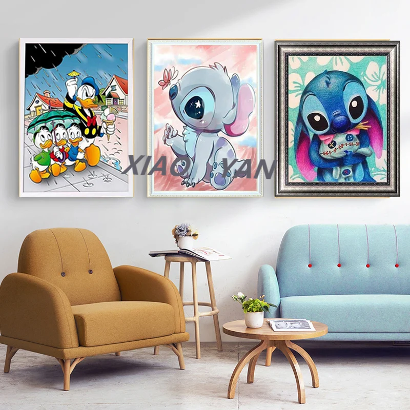 

Набор для алмазной вышивки «Дональд Дак», «Лило и Стич»