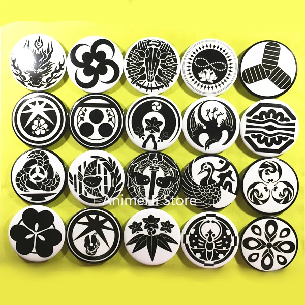 

Аниме Touken Ranbu онлайн значок Gotou Toushirou Sengo Muramasa Kogarasumaru брошь сумка Подвеска булавки аксессуары для подарка