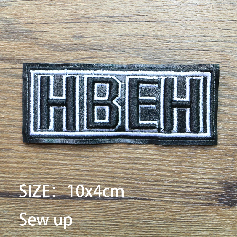 Нашивки из искусственной кожи с вышивкой в виде букв орла паука самостоятельное